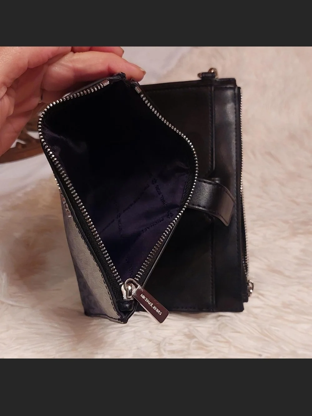 Michael Kors Jet Set Travel Double Zip Wristlet